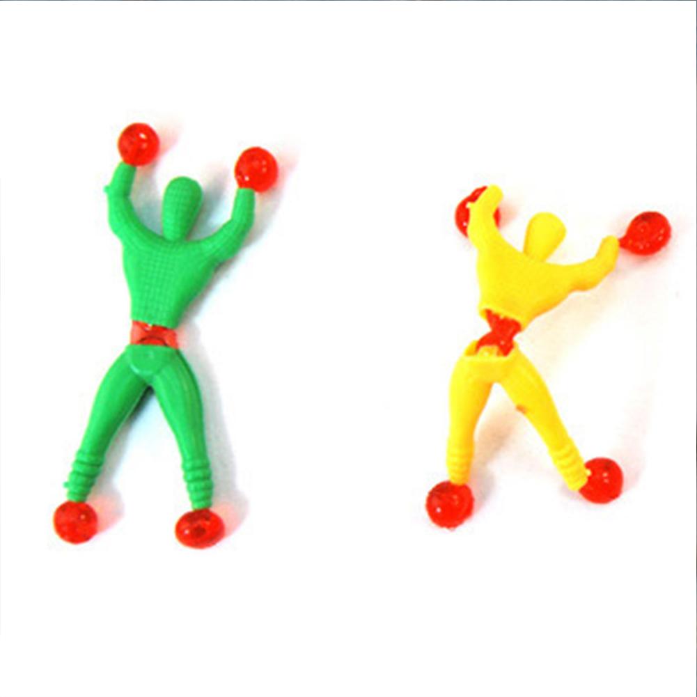 Klebriges Wandkletterspinne-Charakter-Spielzeug, lindert Stress, klebrige Palme, langweiliges, nützliches Produkt