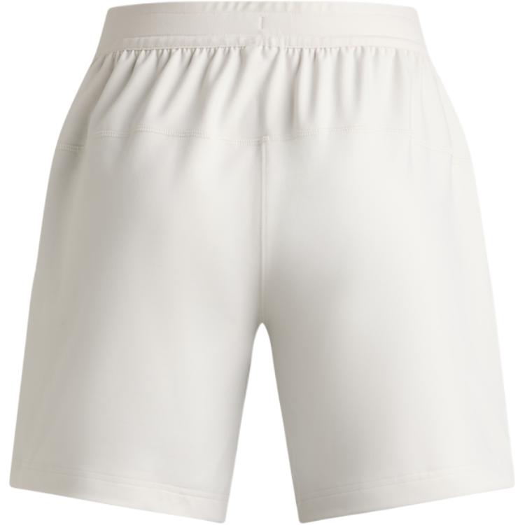 Under Armour Ss25 Seus Shorts Esportivos Casuais Tricotados Confortáveis Versáteis com Cadarço Shorts Femininos Branco Pico 6005992-110