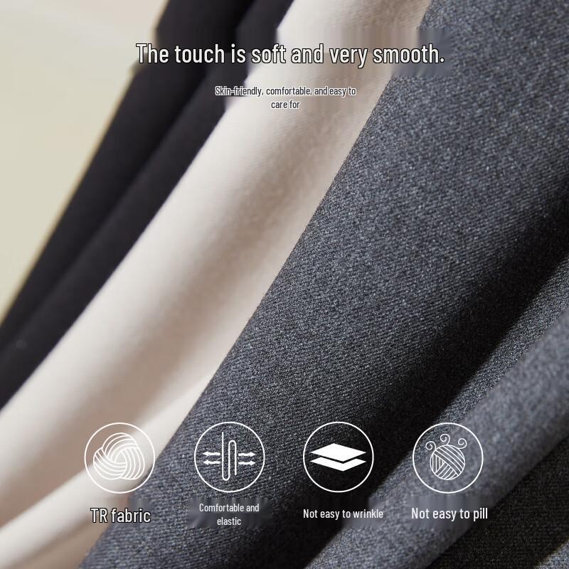 E-Yang Women's Slim-Fit Straight Leg Suit Pants