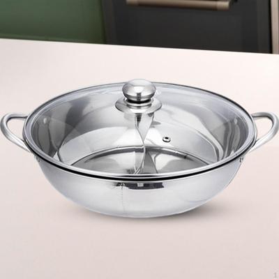 Pot de cuisson canard mandarin, ustensiles de cuisine, soupe japonaise à deux saveurs