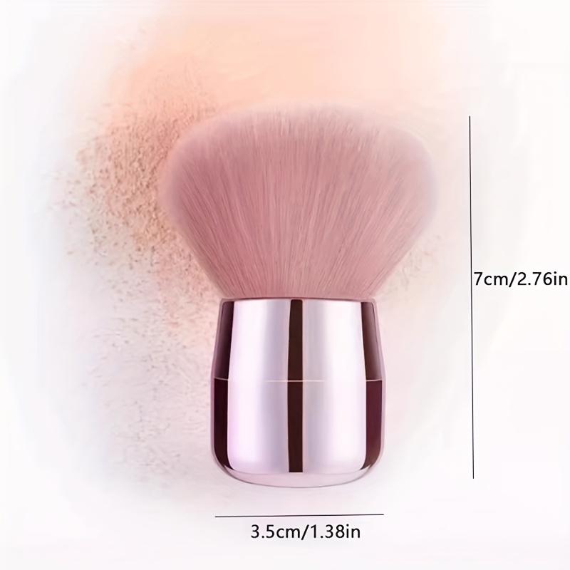 

1-Pack Soft Nail Dusting Brush, Manicure & Pedicure Powder Removal Tool, Essential for Nail Care розовый