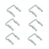 6Pcs Premium PP Trash Bag Clips Heavy Duty Non-Slip Grip for Trash Can Waste Bin Garbage Bag Holder Easy Clip Fix
