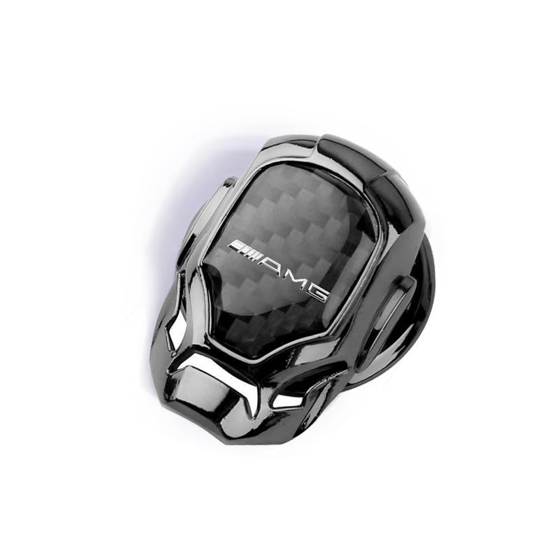 1Pcs Car One-Click Start Buttons Protective Cover Decoration For Mercedes Benz AMG GLE GLS GLC CLA GLB ML W204 W206 W205 W212 W203