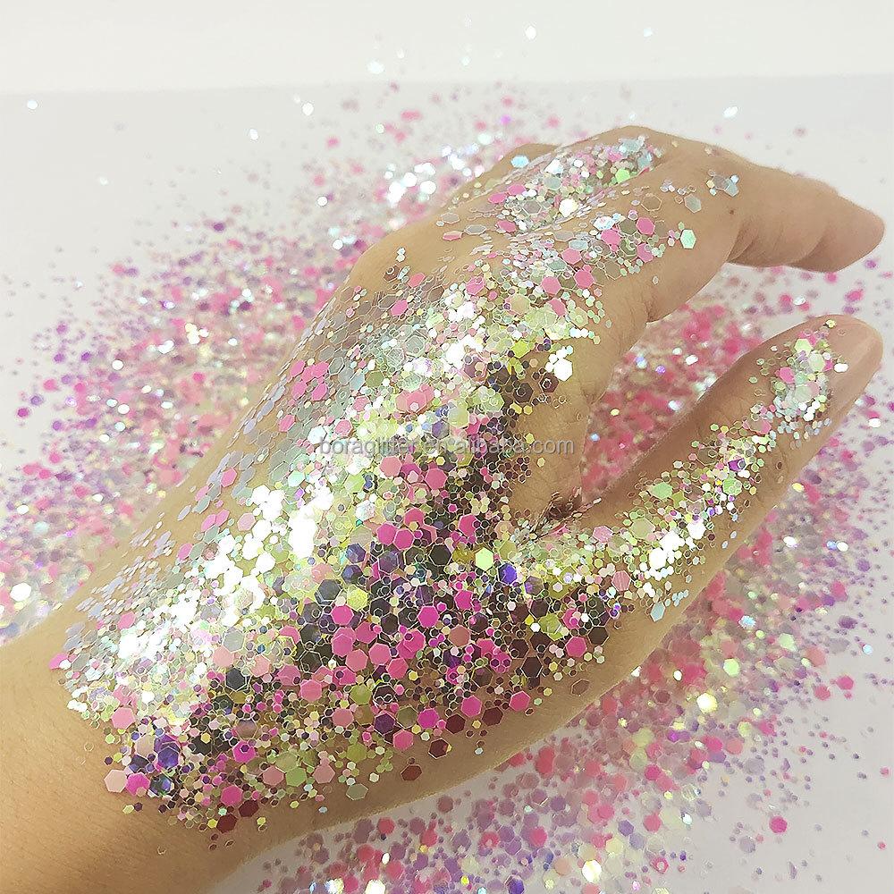 2022 Autumn&Winter Gorgeous Nail Accessories Sequins Bulk Glitter Powder Nail Stickers