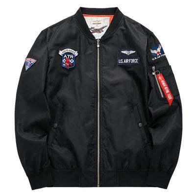 Spring and Autumn Thin Men's Flight Suit Jacket Men's Casual Jacket Large Size Men's American Baseball Uniform