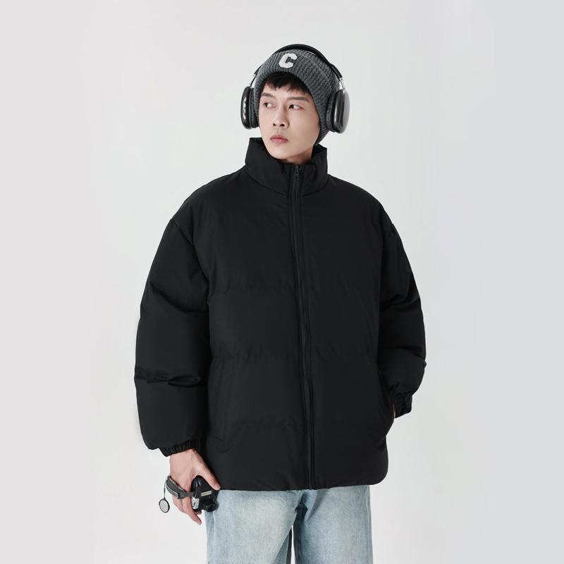 Wearing Bread Clothes and Cotton-padded Clothes on Both Sides, Men's Autumn Couple's Coat, Thickened Warm Cotton-padded Jacket.