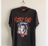Camiseta Gráfica Stray Cats Preta Clássica de Algodão Unissex S-5XL Camiseta Unissex