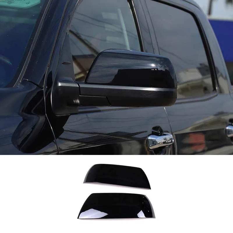For Toyota Tundra Sequoia 2008-2020 Car Rearview Side Mirror Cover Wing Cap Sticker Exterior Door Rear View Case Trim Carbon