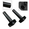 2 Pieces ABS Black Rear Trunk Interior Trim Panel with Butterfly Nut for Ford For Mustang For 2005 2006 2007 2008 2009