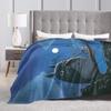 Anime Tonari No Totoro Deckenbezug Fleece T-Totoros Niedlich Warm Überwurfdecke für Zuhause Sofa Schlafzimmer Steppdecke