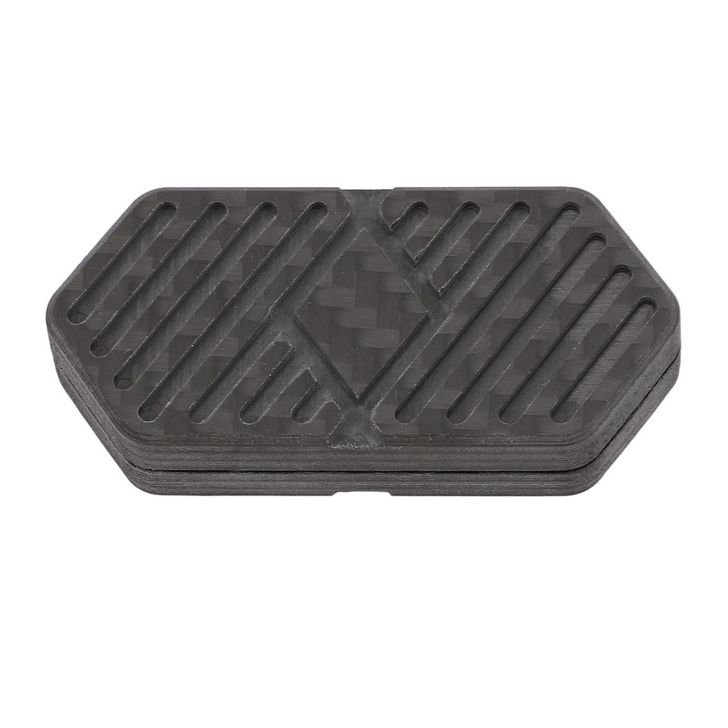 Haptic Slider Toy Carbon Fiber Stress Relief Portable Decompression Haptic Finger Push Toy for ADHD