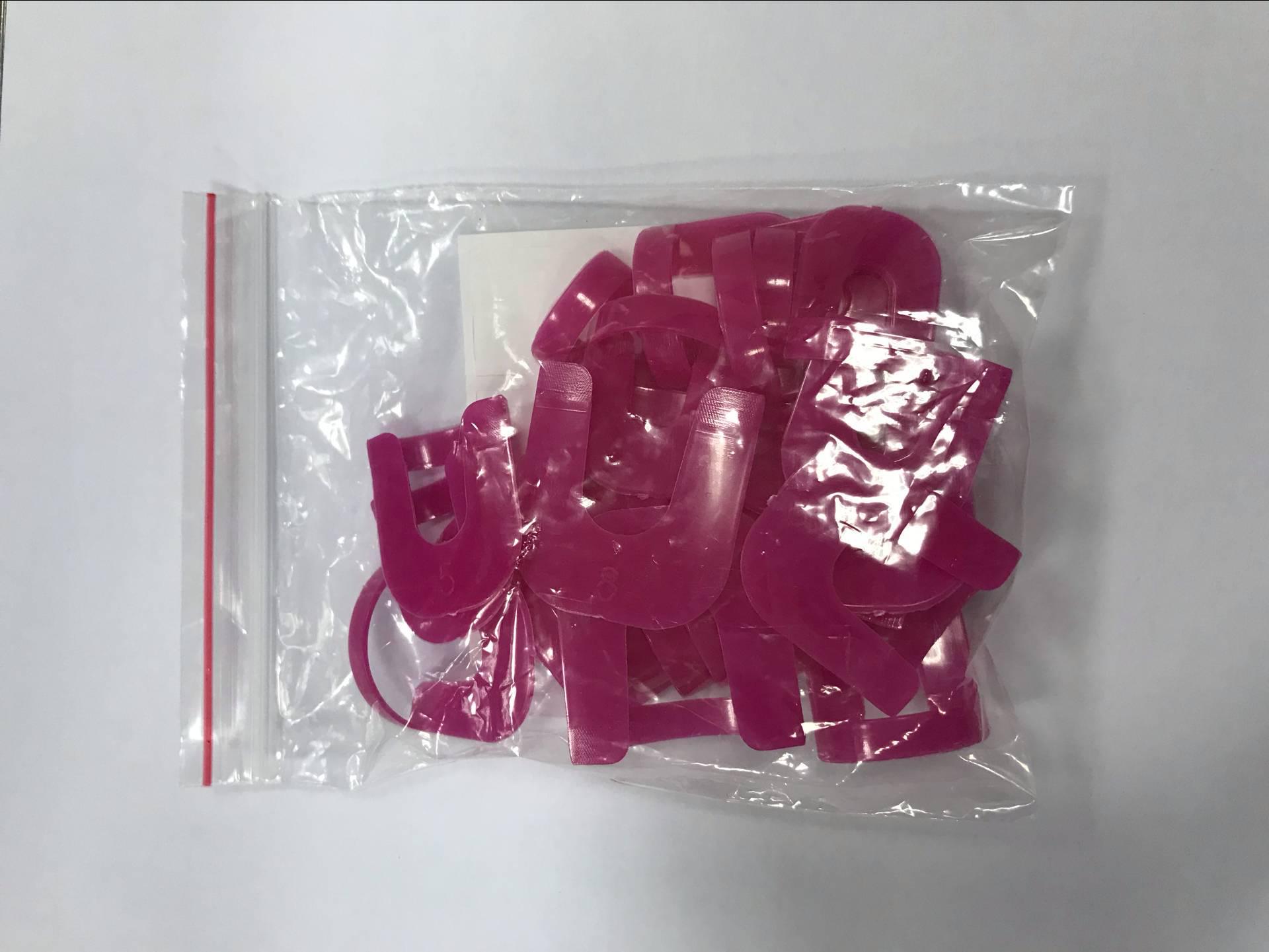 Nail Polish Overflow Prevention Clips - Gel Manicure Tool for French Manicure Beginners Newbie Model
