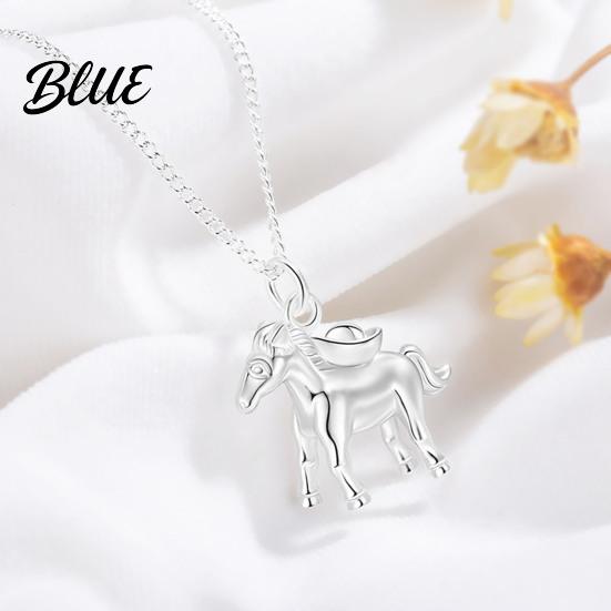 Horse Pendant Necklace Ingot On Immediate Women Wealth Lucky Birthday