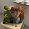 1pc Youko Nakajima Anime Characters Pillow Case Fashion Square Pillowcase Bedroom Sofa Room Ins Decoration Leisure
