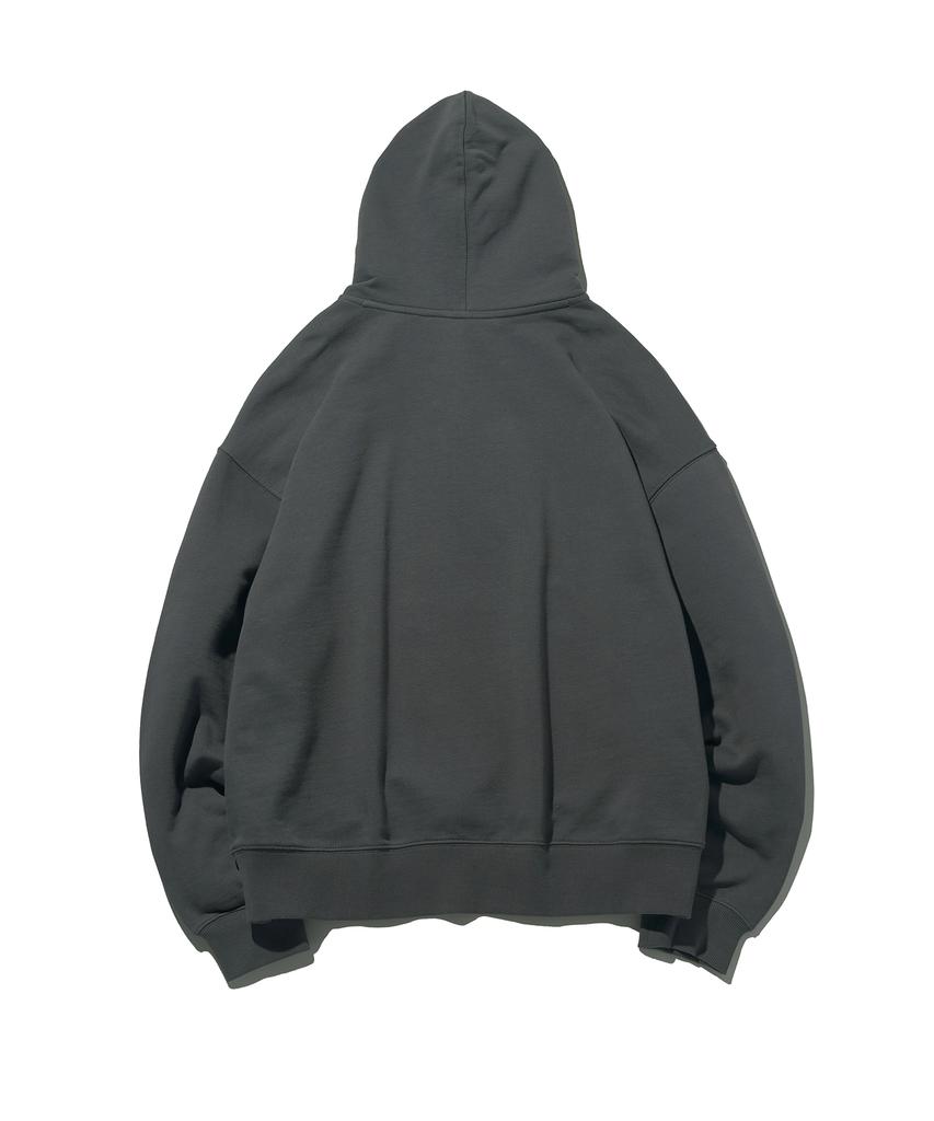 Flame Logo Hoodie Charcoal