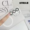 Translucent Lens Protect Shockproof Case For Samsung S25 S24 S23 FE S22 Ultra Plus A56 A36 A26 A16 06 For Magsafe Magnetic Cover