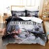 New 3D Printed Anime Game FINAL FANTASY XIII-2 Bedding Set Boys Girls Twin Queen King Size Duvet Cover Pillowcase Bed Boys Adult