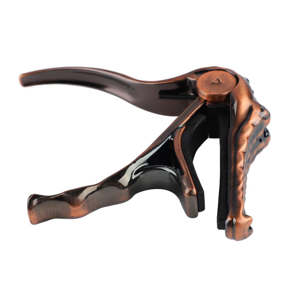 Guitar Capo Zinc Alloy Bronze Aerodynamic Structure Electric Acoustic Guitar Capo