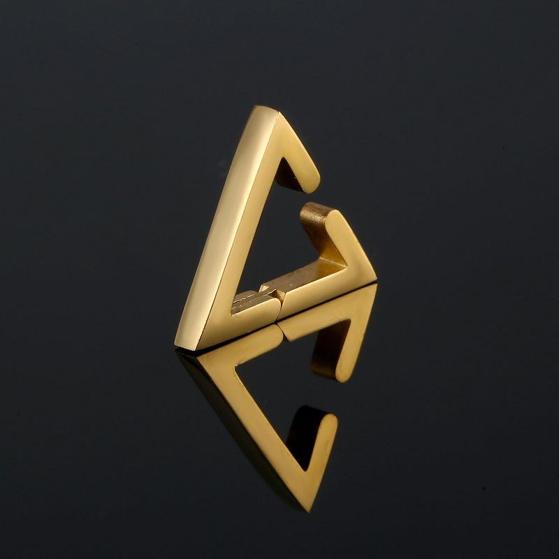 

Серьги-клипсы в стиле панк с геометрическим рисунком для женщин и мужчин в европейском стиле, темно-синие, без пирсинга, ювелирные изделия для ушей