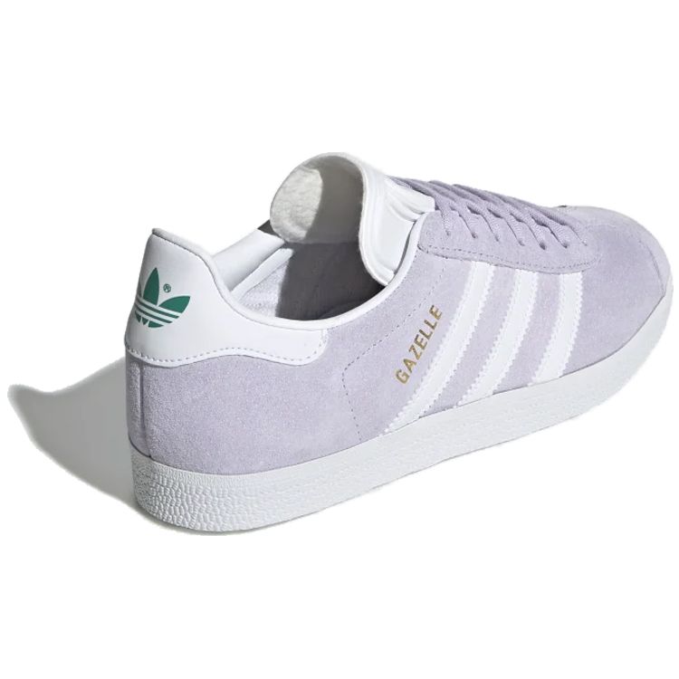 adidas Gazelle Mor Tonlu Kadın Spor Ayakkabıları Bulut Beyazı Zafer Yeşili EF6508