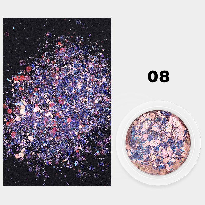 

Нейл-арт смешивание блесток блестки градиент блестящие розовые украшения для ногтей