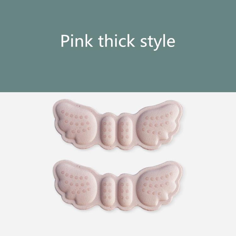Butterfly High Heel Stickers Adjust Size Adhesive Heel Liner Grip Protector Pain Relief Foot Care Inserts Women Insoles for Shoe