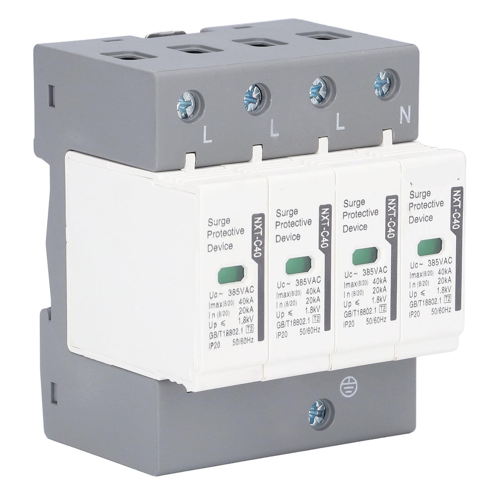

Пристрій захисту від перенапруги Захист від розрядника 4P 40KA 230/400V NTXC40
