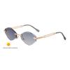 JYL TS Women's Photochromic Rimless Polygon - Unique Sun Shades WF-5G298