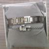 Men's Versatile Adjustable French Style Stainless Steel Crocodile Bracelet