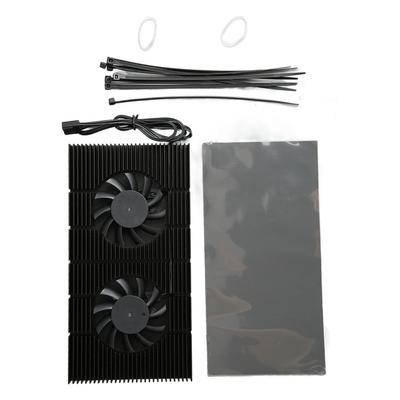 GPU Backplate Radiator Aluminum Alloy Fast Heat Sink 4 Pin Backplane Memory Cooler for RTX3090 3080