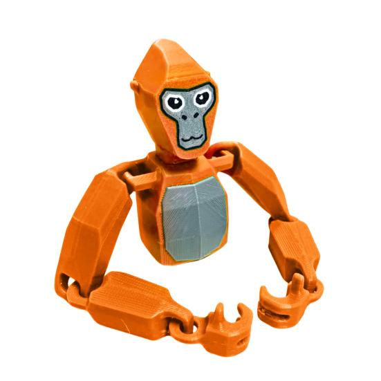 Gorilla Tag Flexible Toy for Kids Gorilla Figurine with Flexible Arm Tabletop Gorilla Fidget Toy