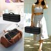 Bag Double Layer Travel Integrated Hair Dryer Storage Curling Iron Double layer Storage Bag Portable Travel Case Organizer Bag