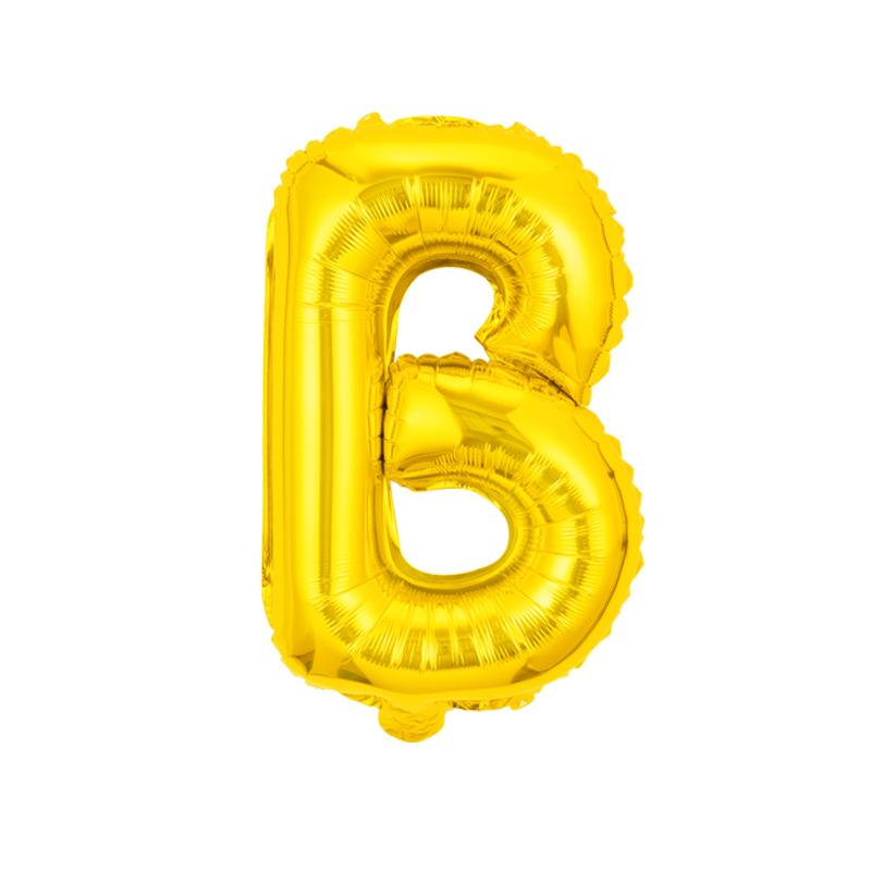 Skinny 32-Inch Rose Gold Letter Balloon Birthday Party Decoration Aluminum Film Balloon Silver Gold Helium Floating In The Air