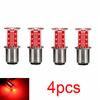 Motorcycle Brake Light LED Bulb Flasher 12V Flashing Turn Indicator Brake Lights Universal Red White Blue Tail Light Lamp Bulb
