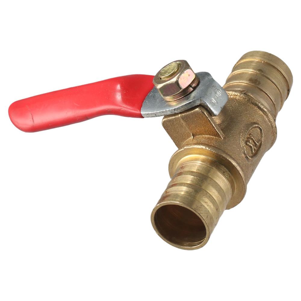 Hose Barb To Hose Barb Ball Valve On-off Controlling or Flow Adjustment of Water, Oil, and Gas