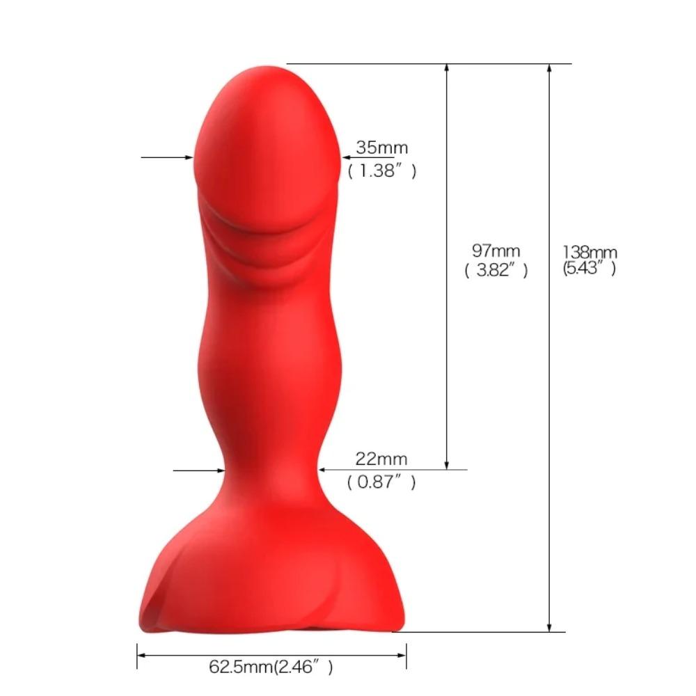Juliet Rose Butt Plug Wireless Remote Control Anal Vibrator