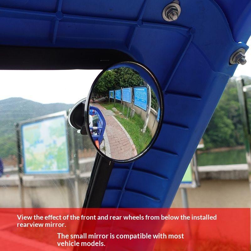 Specchietto Angolo Cieco Regolabile Rotazione a 360 Gradi Specchietto Retrovisore HD per Auto Specchietto di Retromarcia 10,5/12,5/15 cm 1 PZ per Sicurezza del Veicolo
