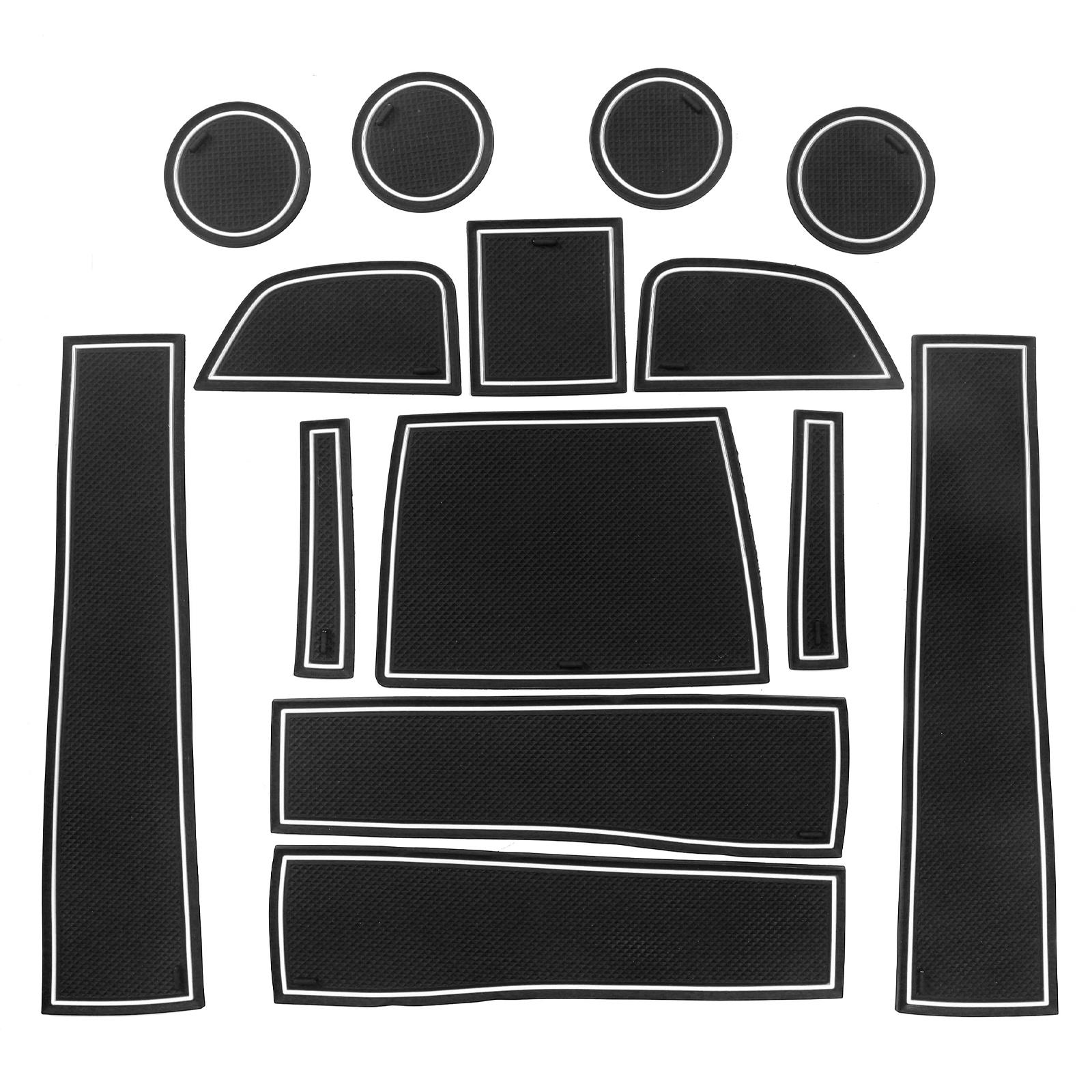 

Противоскользящий коврик для слота ворот и подстаканника для Renault XM3 2020 - 2025, противоскользящая накладка для канавки двери, аксессуары для интерьера 14pcs