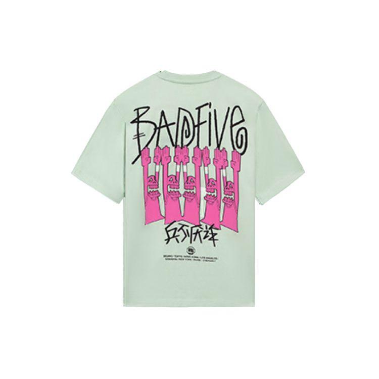 

Футболка Li Ning Bad Five для мужчин, цвет пены-зеленый AHSS387-3 S