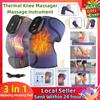 3-Modus Arthritis Schmerz Knie-Massagegerät Thermisch Elektrisch Bein Gelenk Heizung Vibration Massage Therapie Ellbogenbandage
