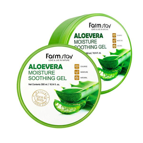 

Farmstay_Aloe Vera Moisture Soothing Gel 300ml x 2