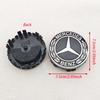 4Pcs 75mm Car Floating Wheel Center Hubcaps For Mercedes Benz W204 205 A B C E S CLA CLK ML GLK GLA GLB GLC CLA AMG Accessories