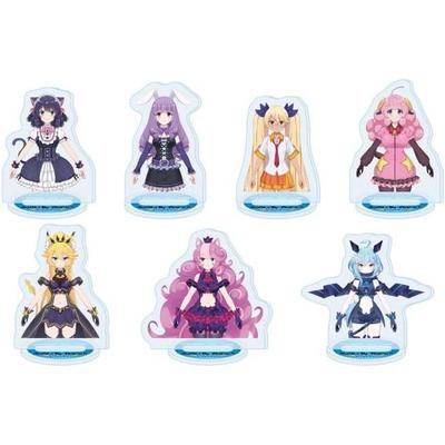 SHOW BY ROCK!! 44 [Official Illustration] Acrylic Petit Stand Complete Set (7 Pieces/box)