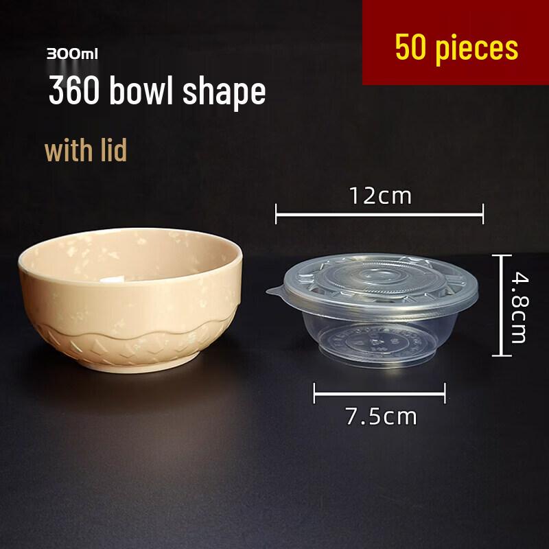Disposable Round Plastic Bowls