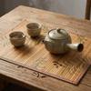 Vintage Bamboo Placemat Foldable Heat Insulation Pad Table Decoration Tableware Pad  Family Party