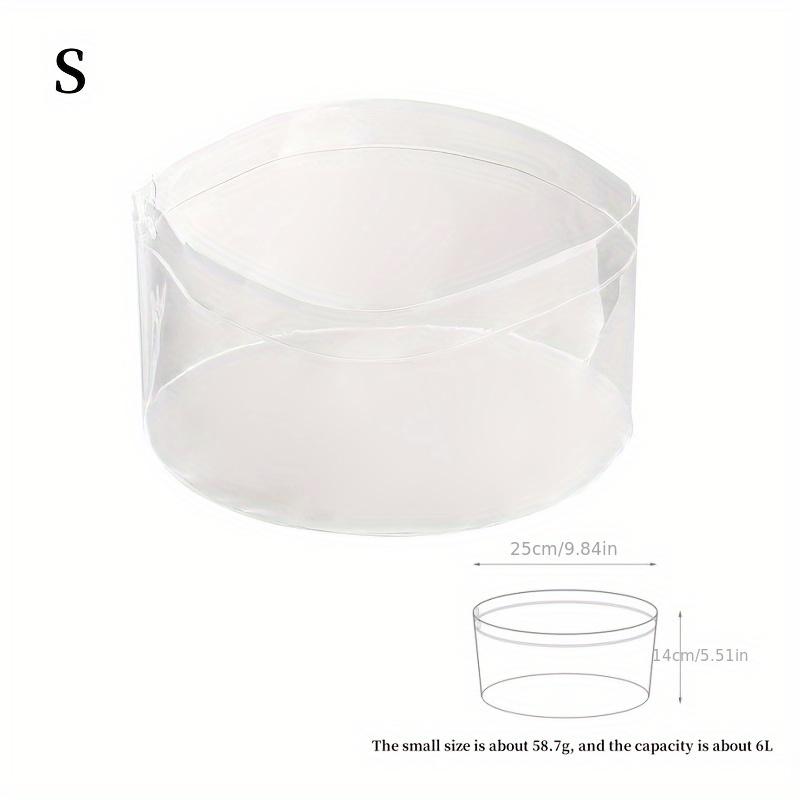

1pc Foldable Camping Sink - Portable Foldable Basin, Transparent Fishing Bucket