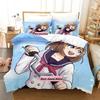 Bakuon!! Bedding Set Single Twin Full Queen King Size Bed Set Adult Kid Bedroom Duvetcover Sets 3D Print Anime Bed Sheet Set