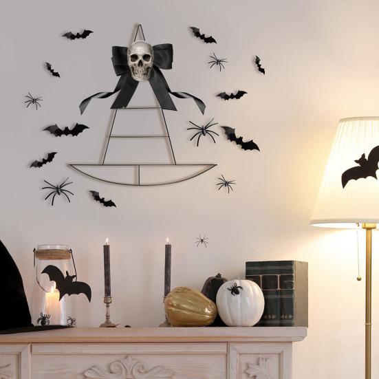 Podzimní dýňový věnec Rám DIY Závěsný věnec Forma Díkůvzdání Řemesla Kovový drátěný rám Farma Dekor předních dveří Květinové doplňky