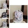 Butterfly Flower Cherry Print Casual Womens Backpack With Large Capacity For Daily Use