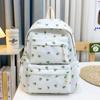 Damen Rucksack mit Punktmuster Campus Klein Floral Studenten Schultasche Leichtgewichtiger Reiserucksack
